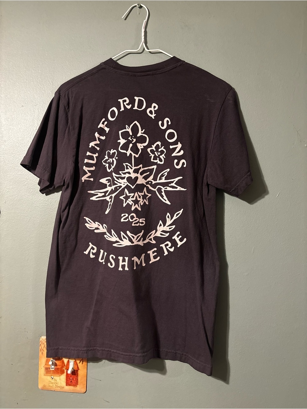 Mumford & Sons Rushmere Size Small Concert Tshirt Unisex
